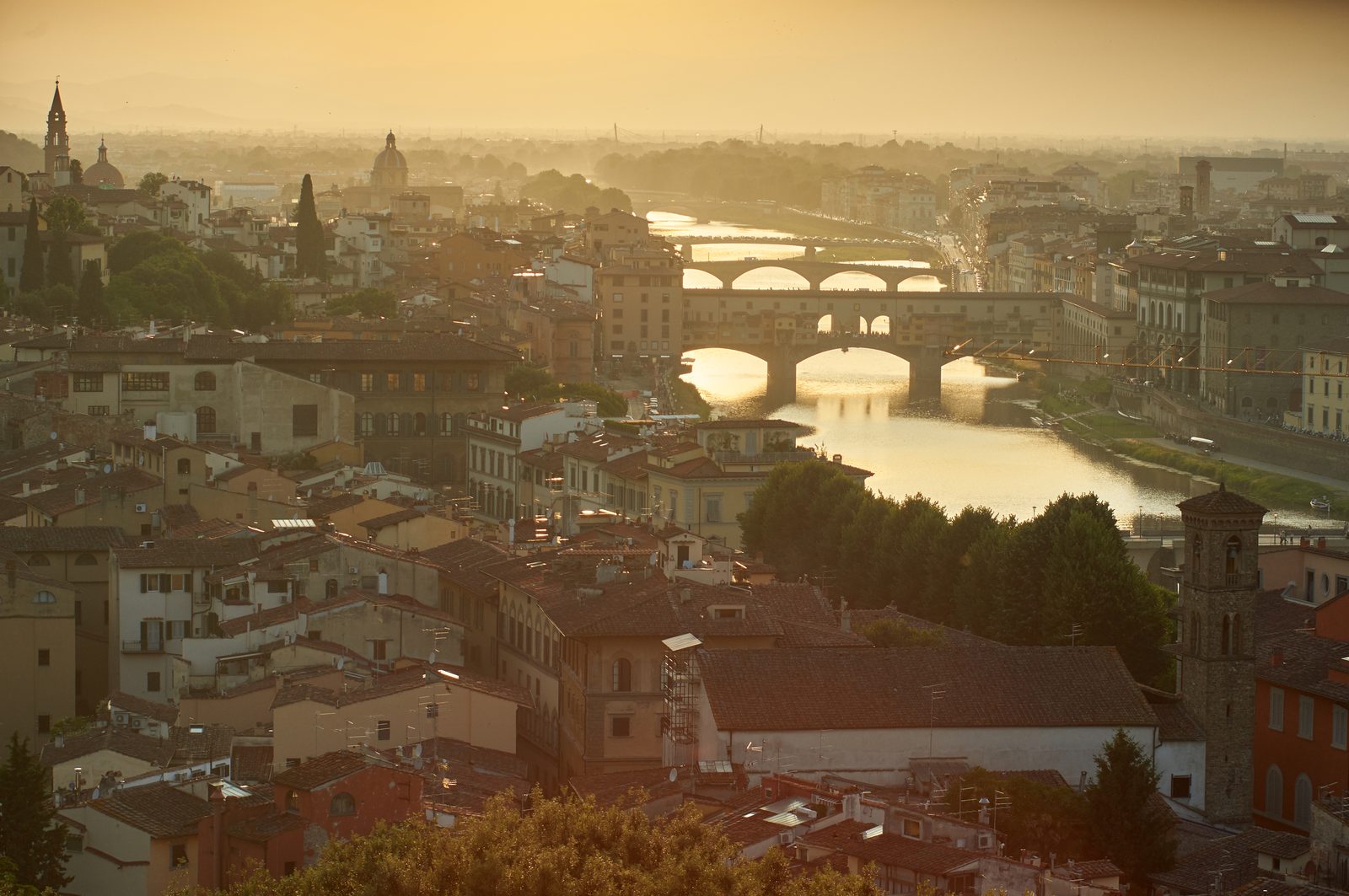 Firenze, il Ponte Vecchio.