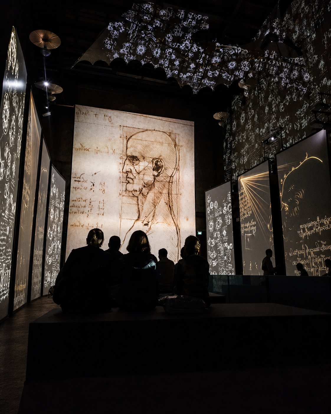 Da Vinci Experience, immersive exhibition in Cattedrale dell'Immagine