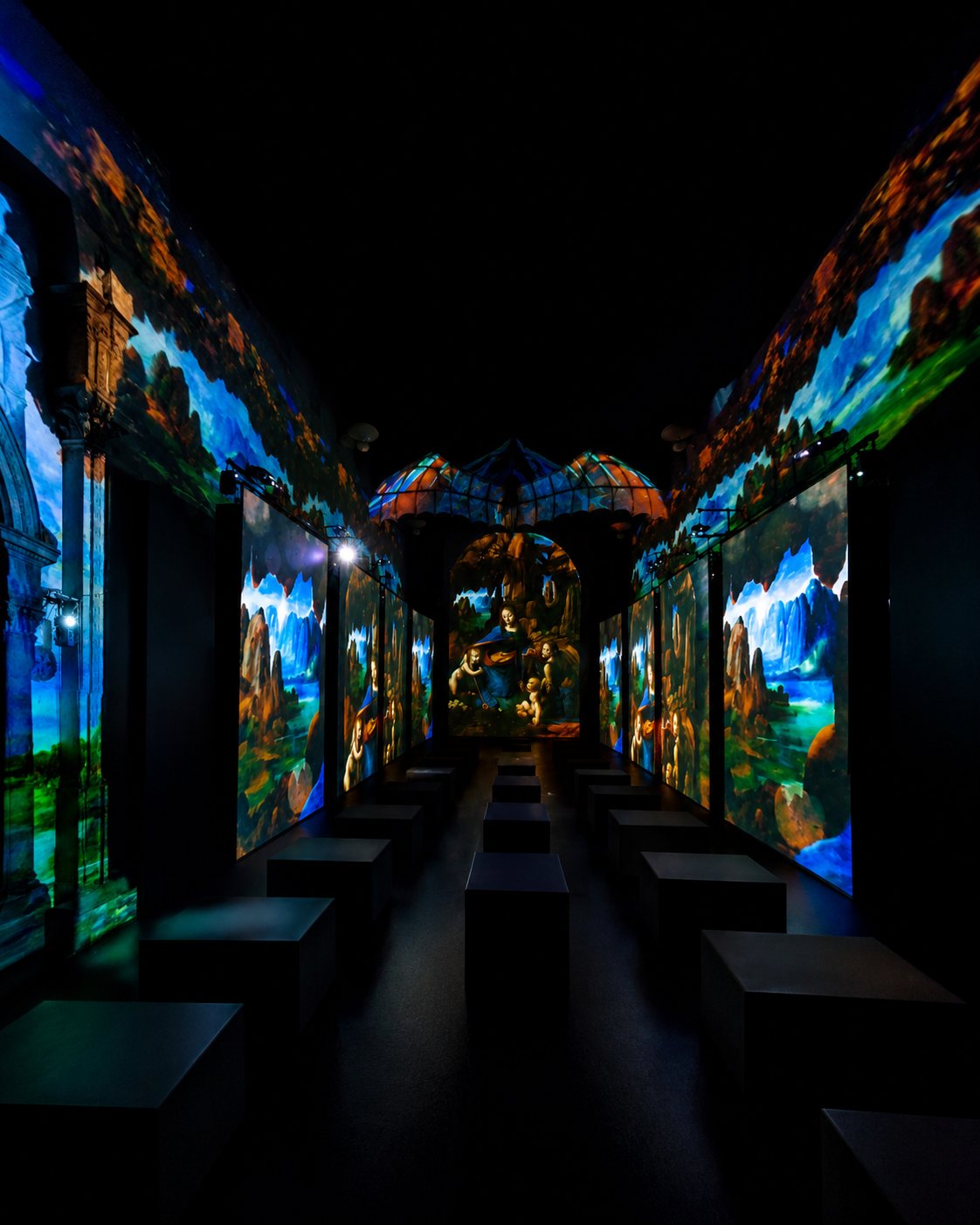Da Vinci Experience, immersive exhibition in Cattedrale dell'Immagine