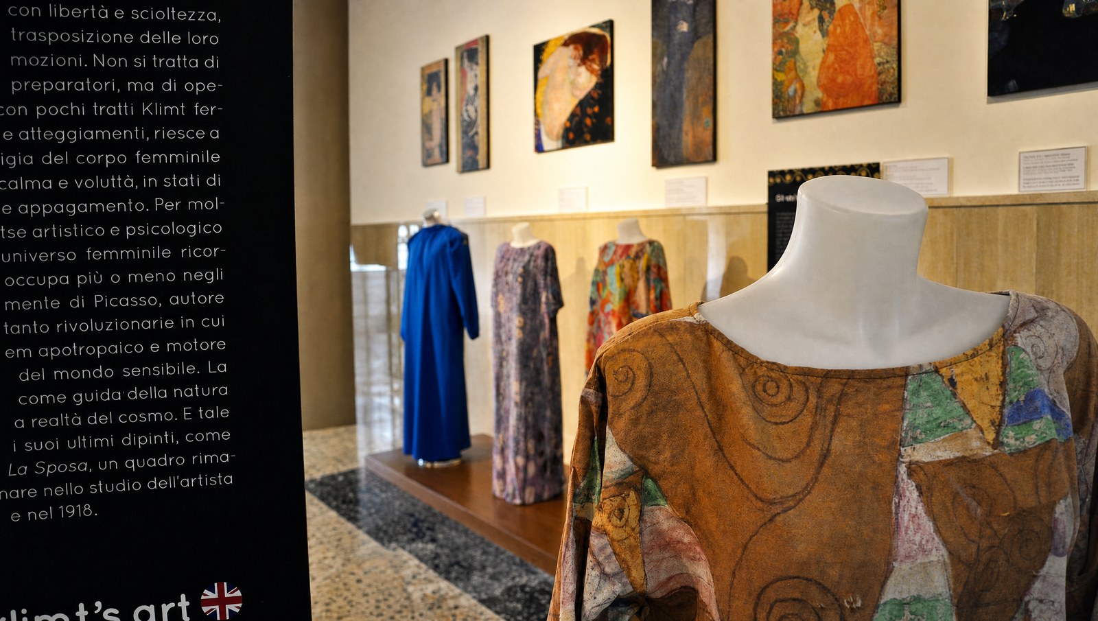 Klimt Experience, immersive exhibition in Reggia di Caserta