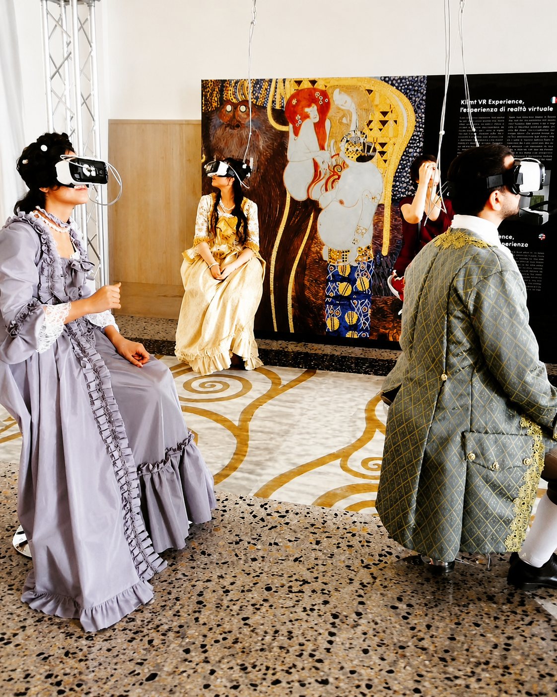 Klimt Experience, immersive exhibition in Reggia di Caserta