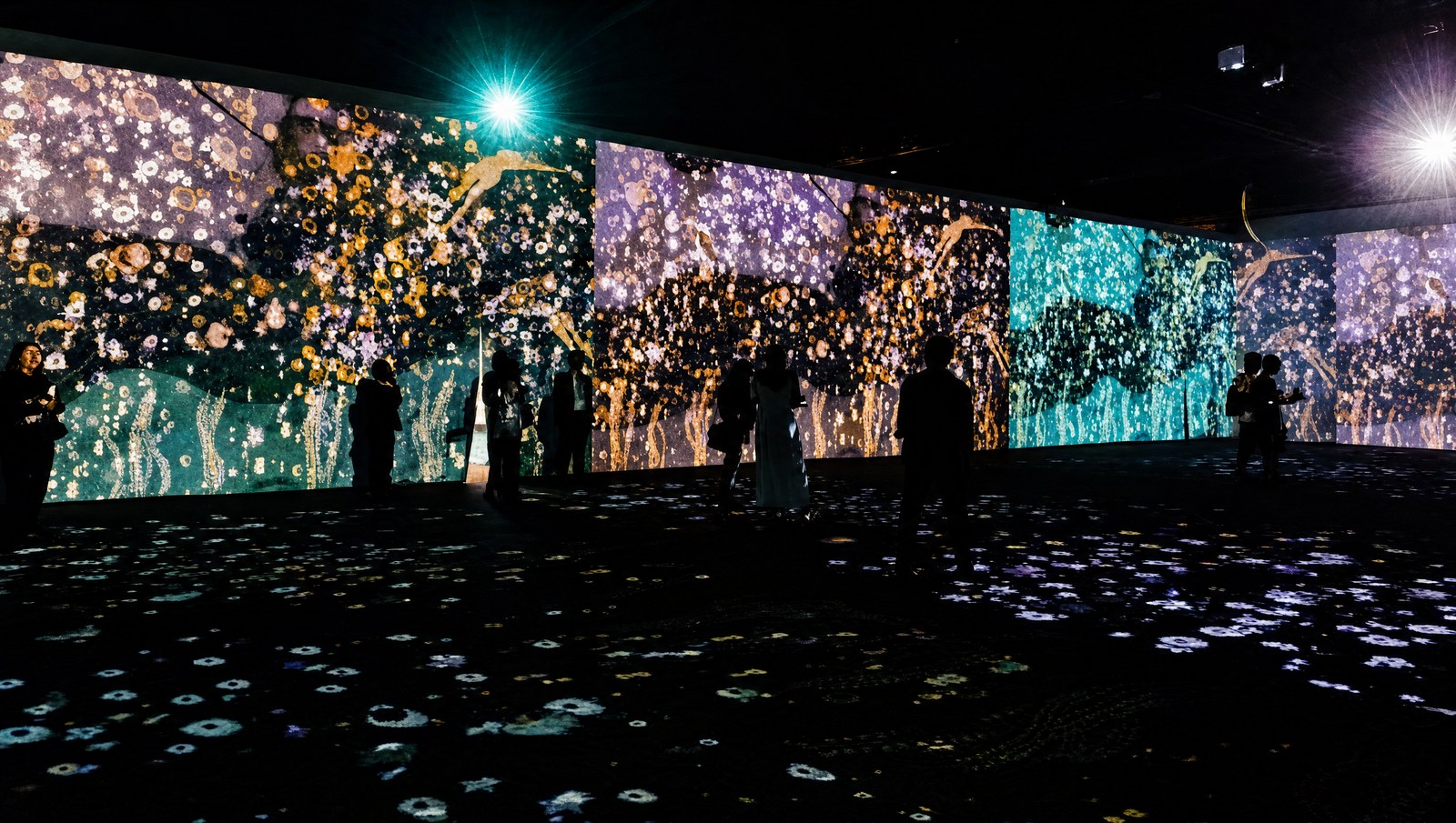 Klimt Experience, immersive exhibition in MUDEC (Museum of Cultures)