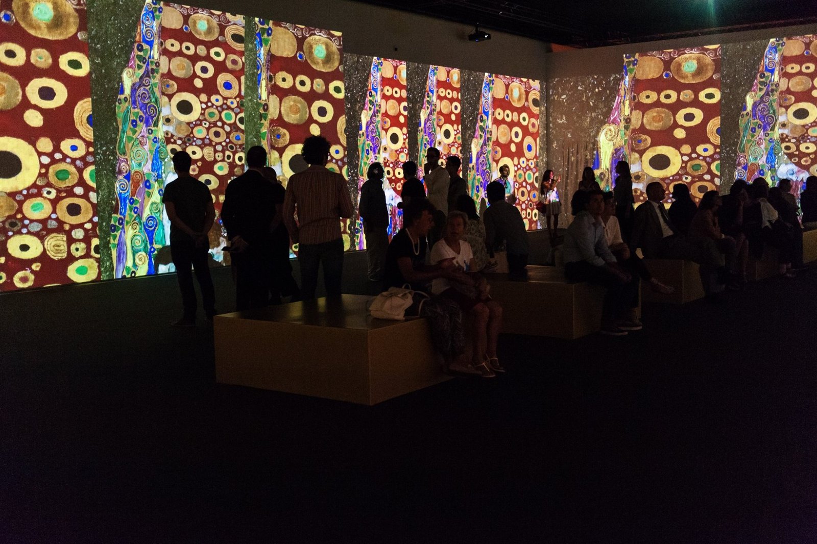 Klimt Experience, immersive exhibition in MUDEC (Museum of Cultures)