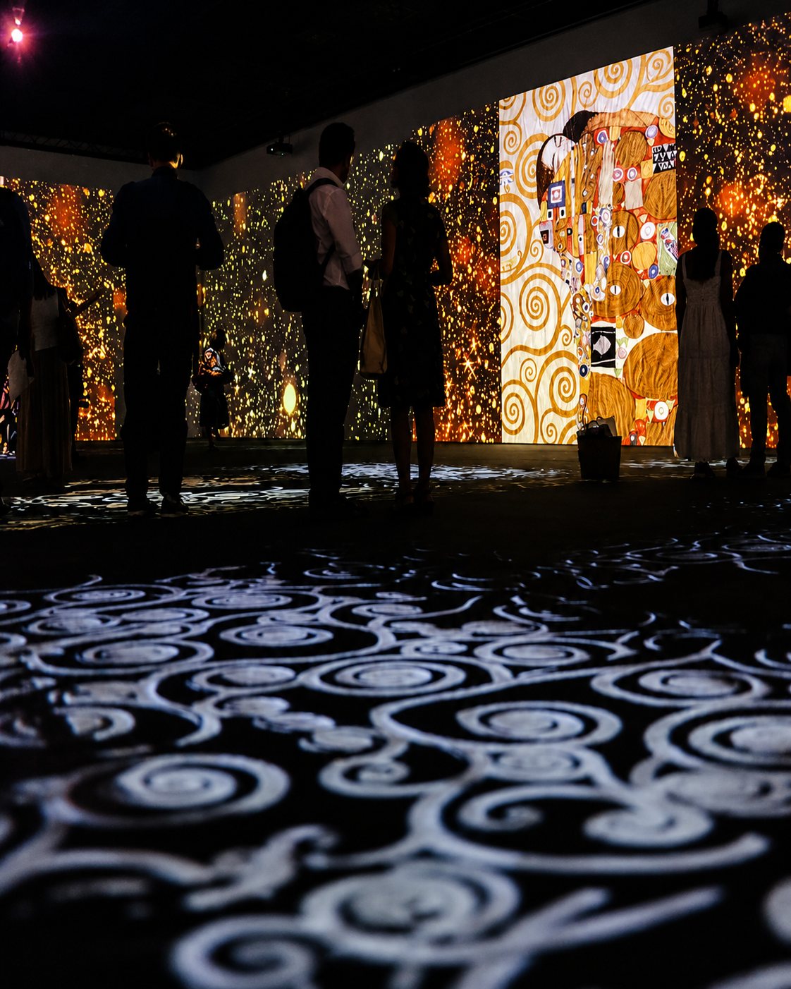 Klimt Experience, immersive exhibition in MUDEC (Museum of Cultures)