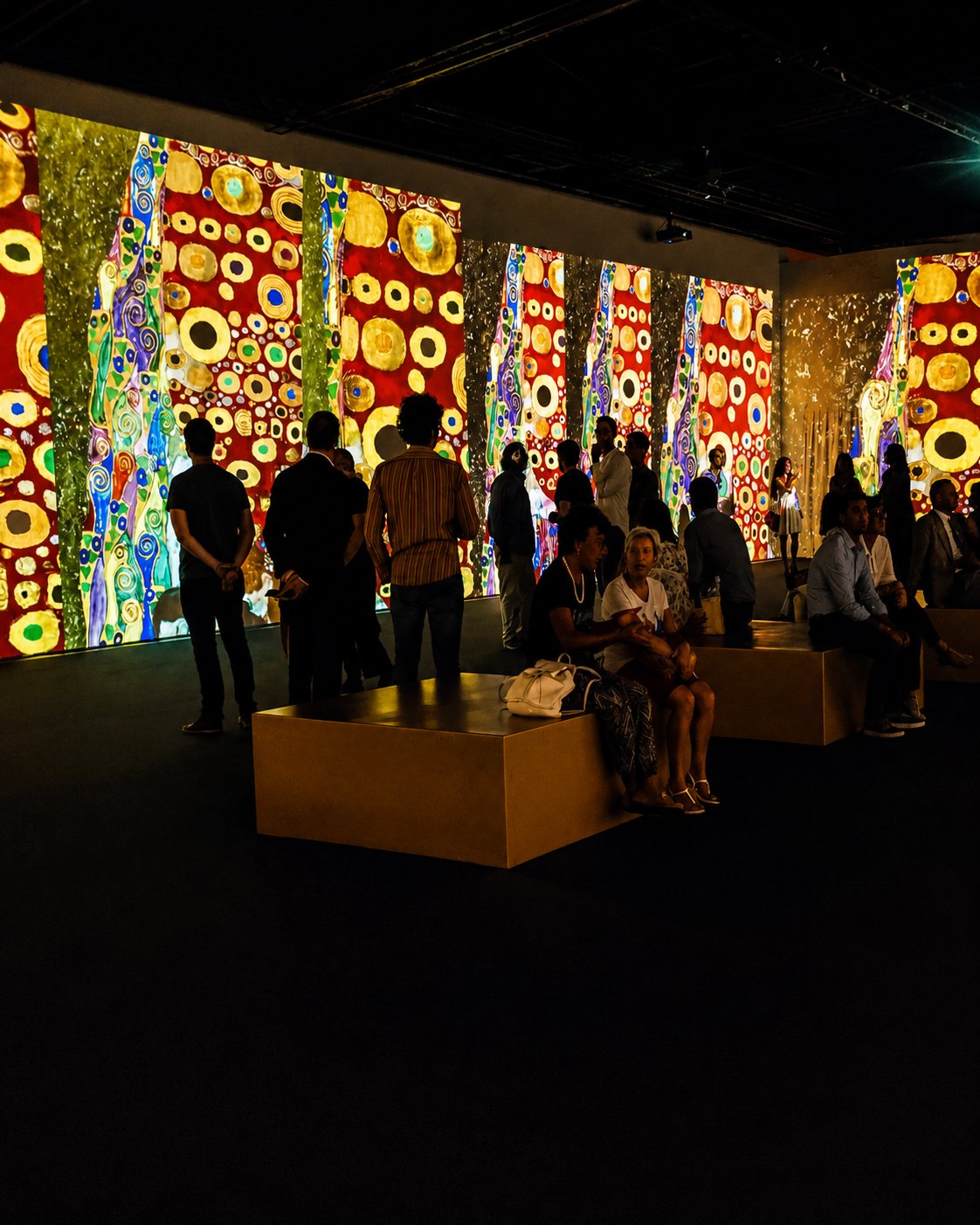Klimt Experience, immersive exhibition in MUDEC (Museum of Cultures)