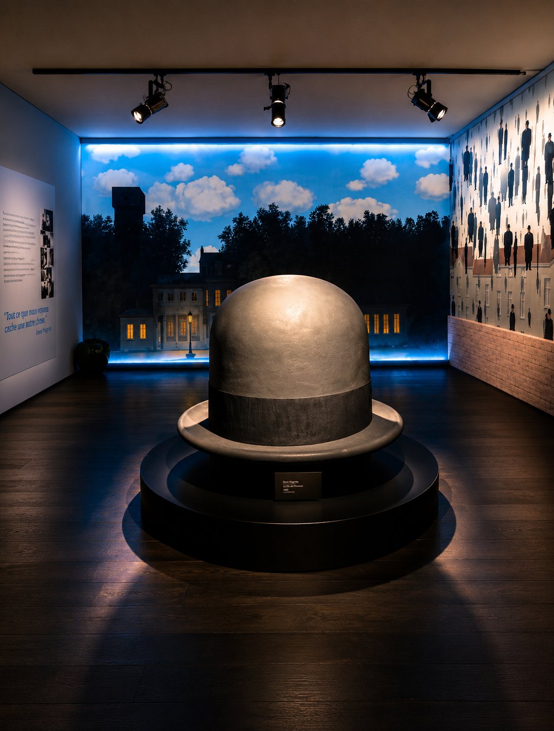 Inside Magritte, immersive exhibition in Fabbrica del Vapore