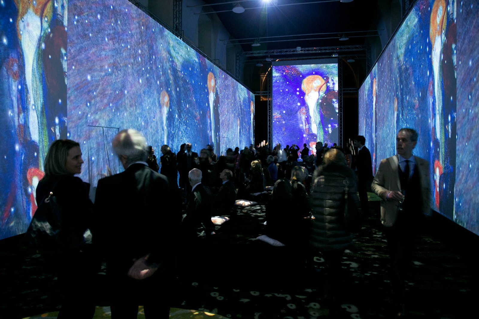 Klimt Experience, immersive exhibition in Sala delle Donne, San Giovanni Addolorata