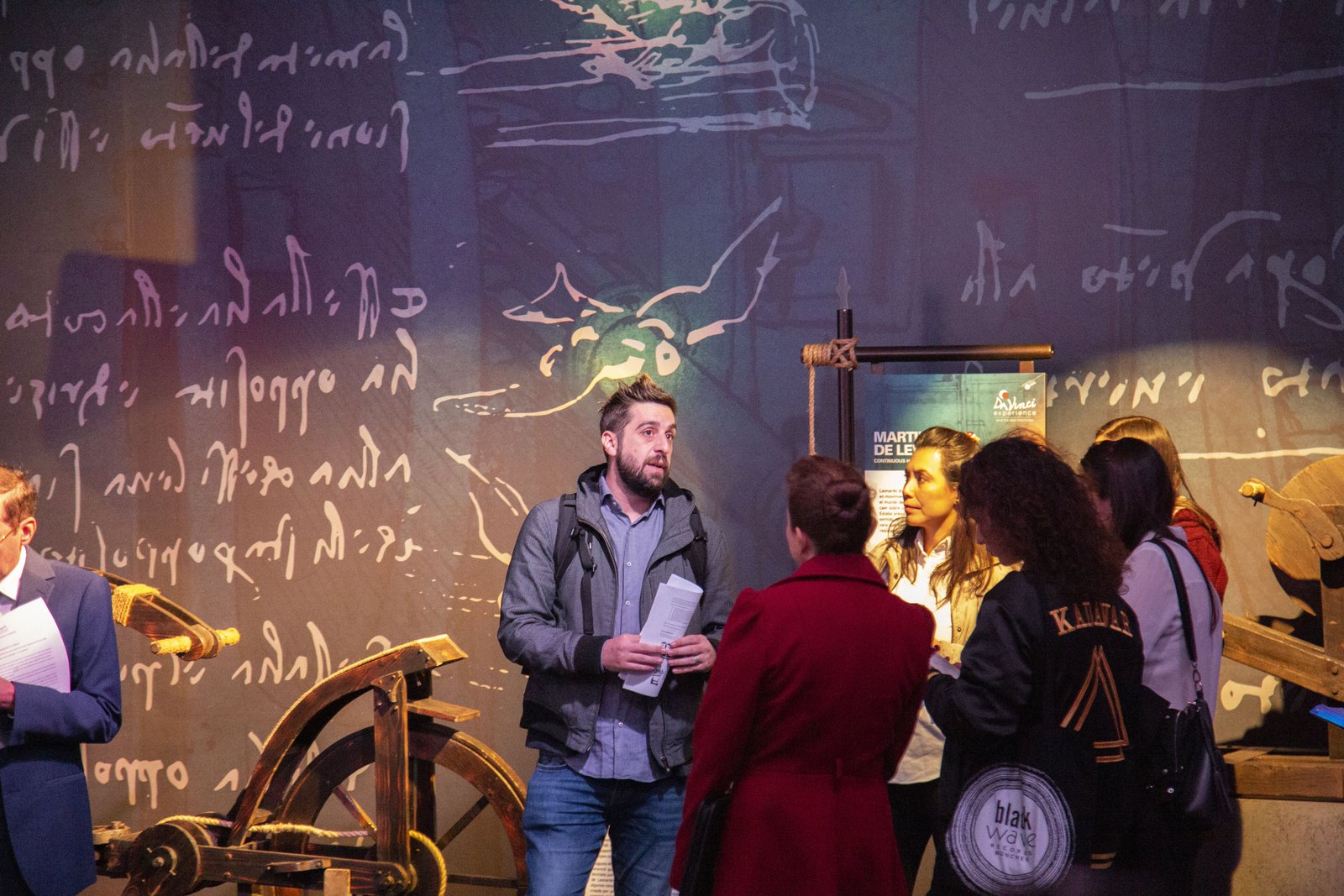 Da Vinci Experience, immersive exhibition in Teatro Cassia