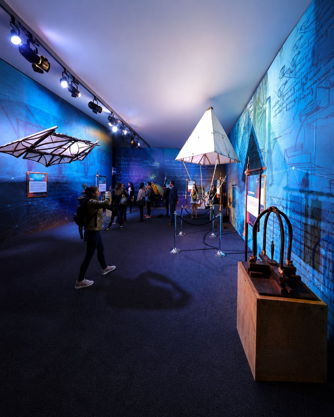 Da Vinci Experience, immersive exhibition in Teatro Cassia