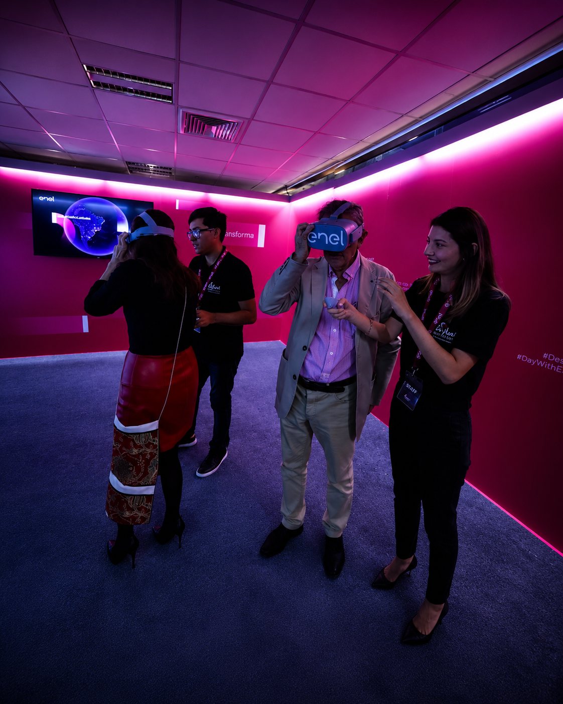 Da Vinci Experience, immersive exhibition in Sala Kuélap, Ministry of Culture