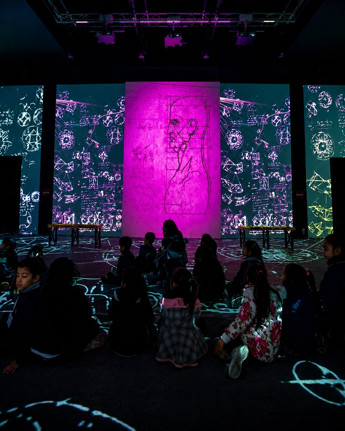 Da Vinci Experience, immersive exhibition in Sala Pablo Neruda & Museo Artequin