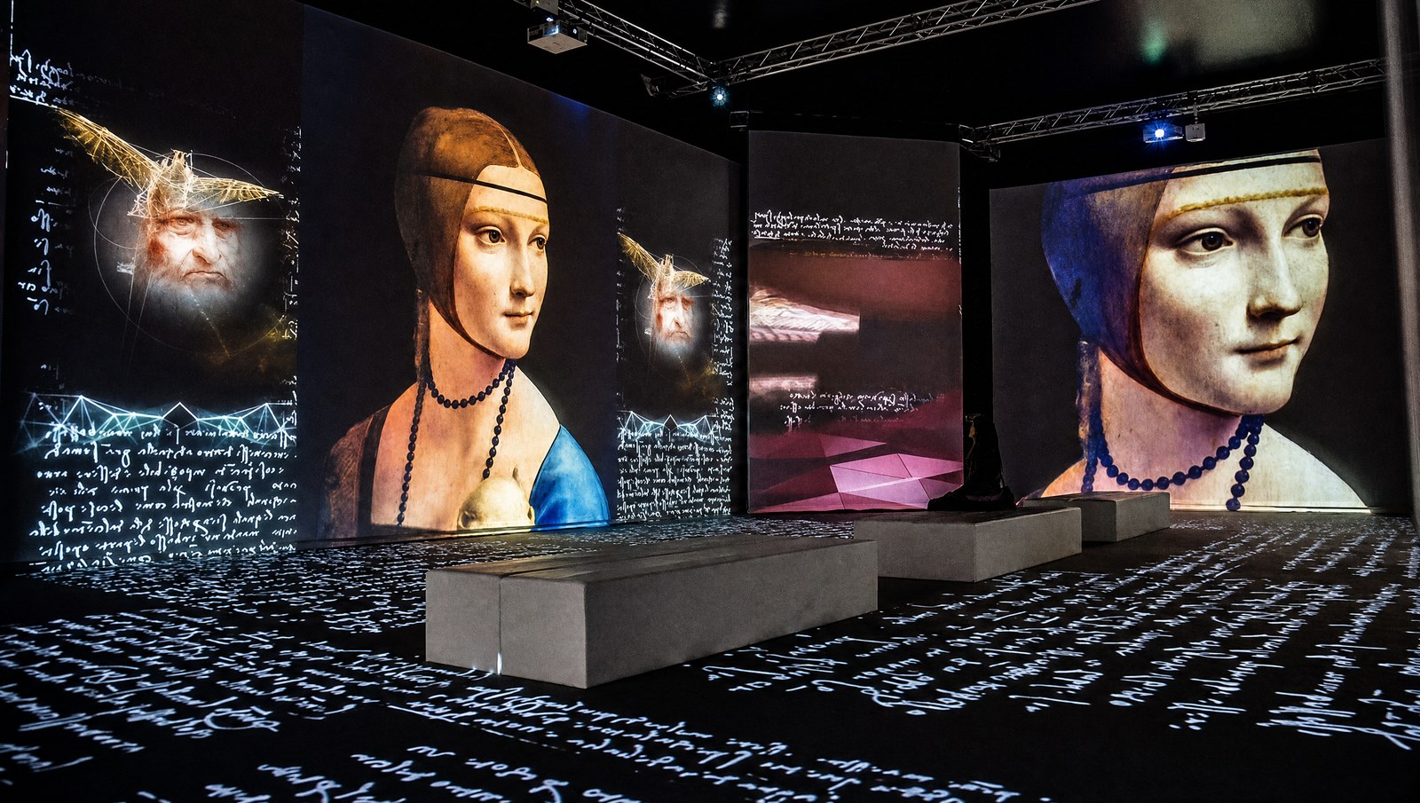 Da Vinci Experience, immersive exhibition in Palazzo della Camera di Commercio