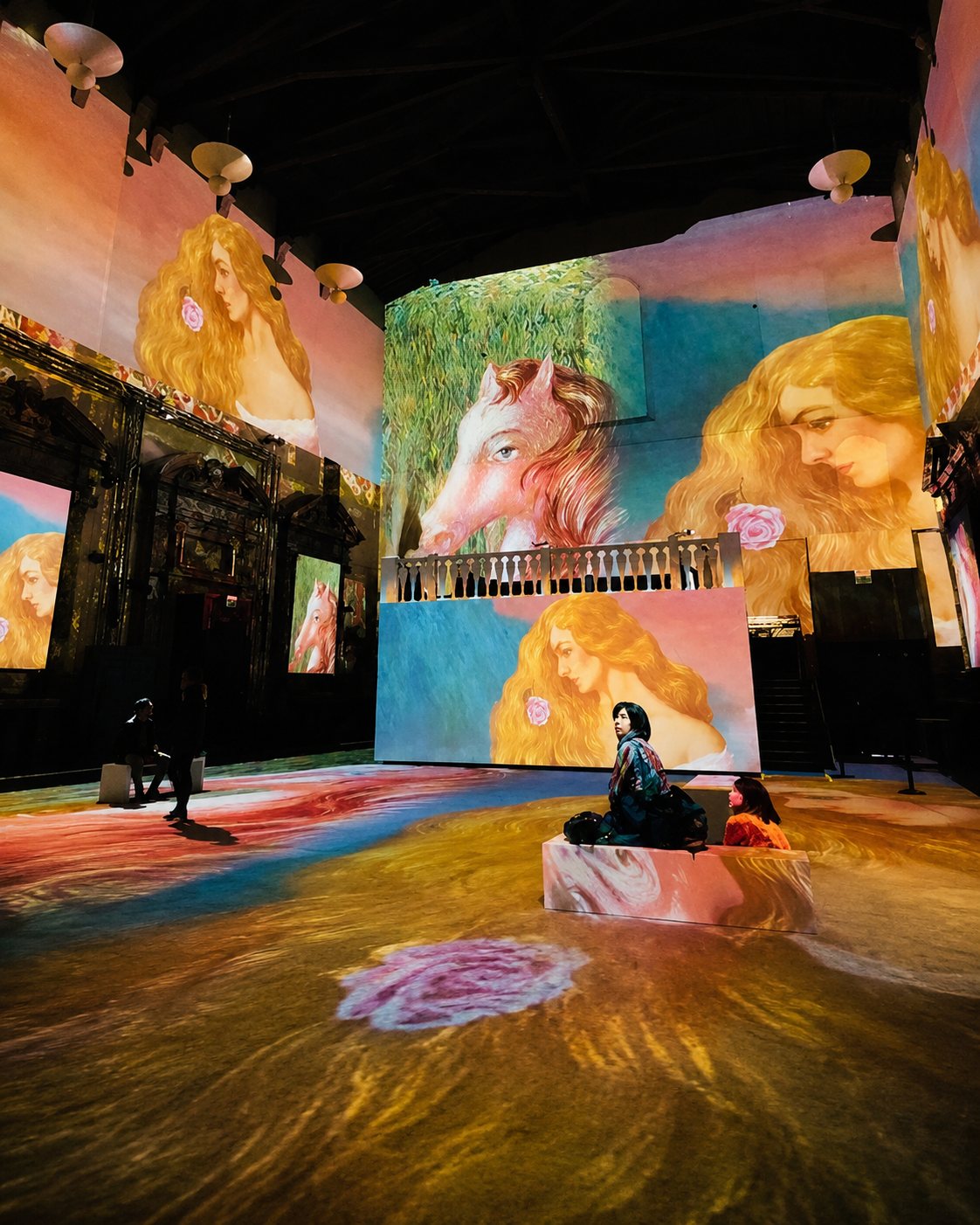 Inside Magritte, immersive exhibition in Cattedrale dell'Immagine