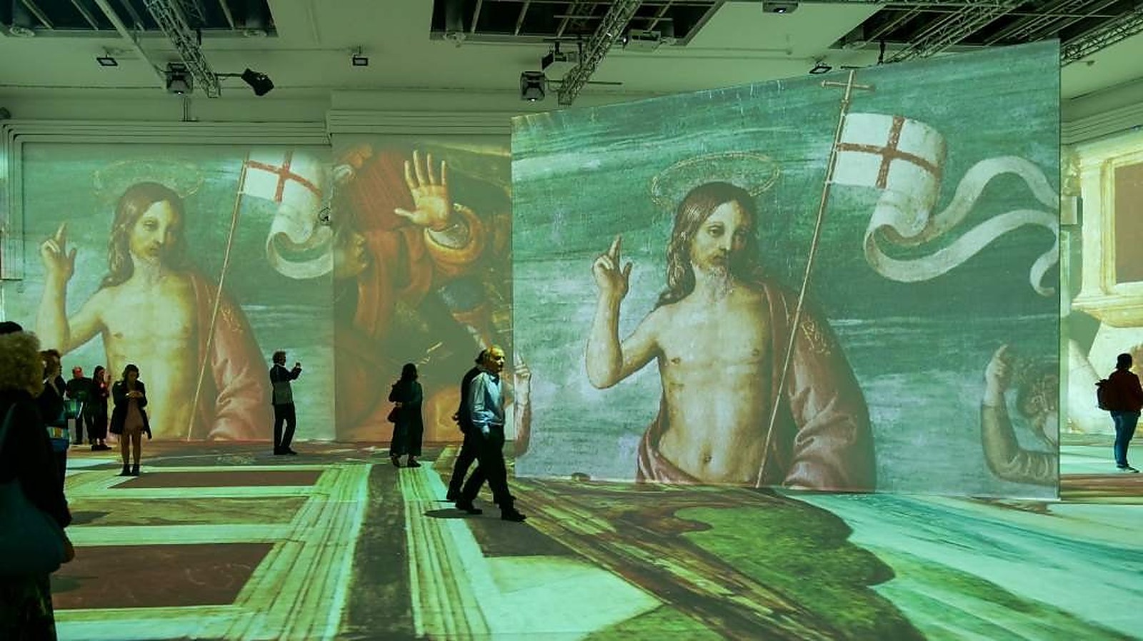 Raffaello 2020, immersive exhibition in La Permanente