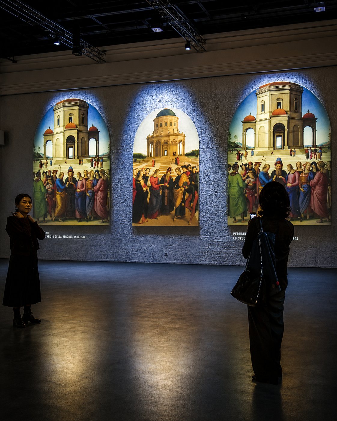 Raffaello 2020, immersive exhibition in La Permanente