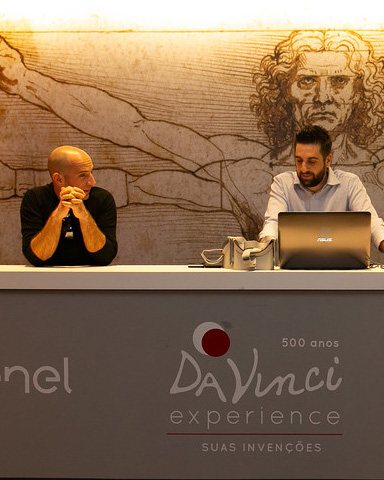 Da Vinci Experience, immersive exhibition in Museu das Culturas Brasileiras