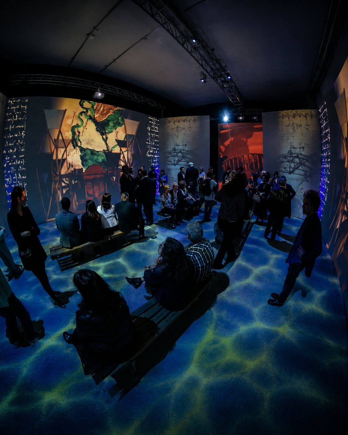 Da Vinci Experience, immersive exhibition in Museu das Culturas Brasileiras