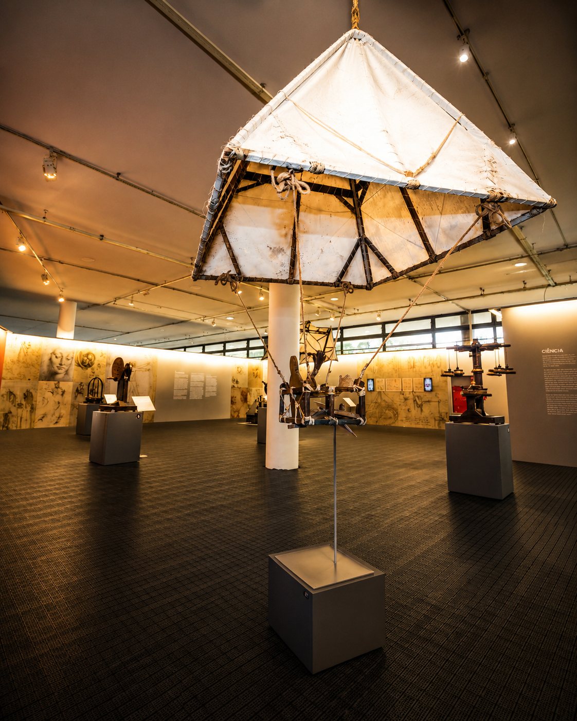 Da Vinci Experience, immersive exhibition in Museu das Culturas Brasileiras