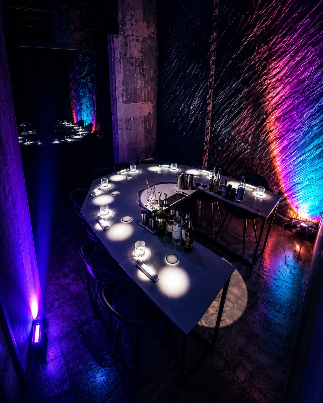 The Martini Room, immersive exhibition in Cà-ri-co cocktail bistro