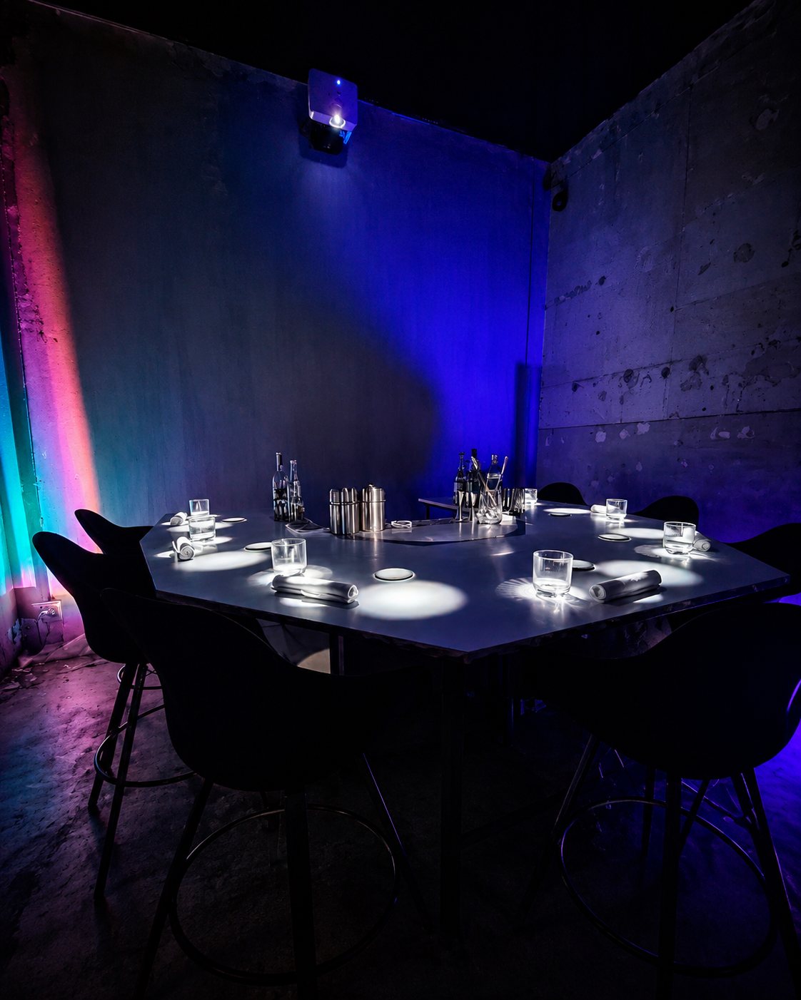 The Martini Room, immersive exhibition in Cà-ri-co cocktail bistro