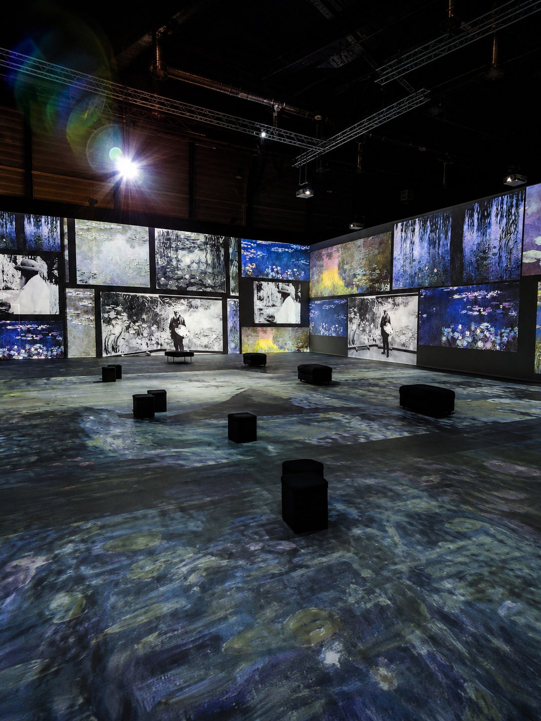 Monet Experience, immersive exhibition in Messe Luzern
