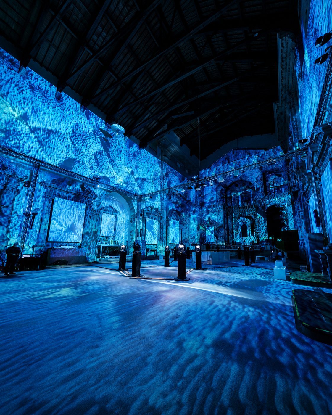 Arts for Future Festival, immersive exhibition in Cattedrale dell'Immagine