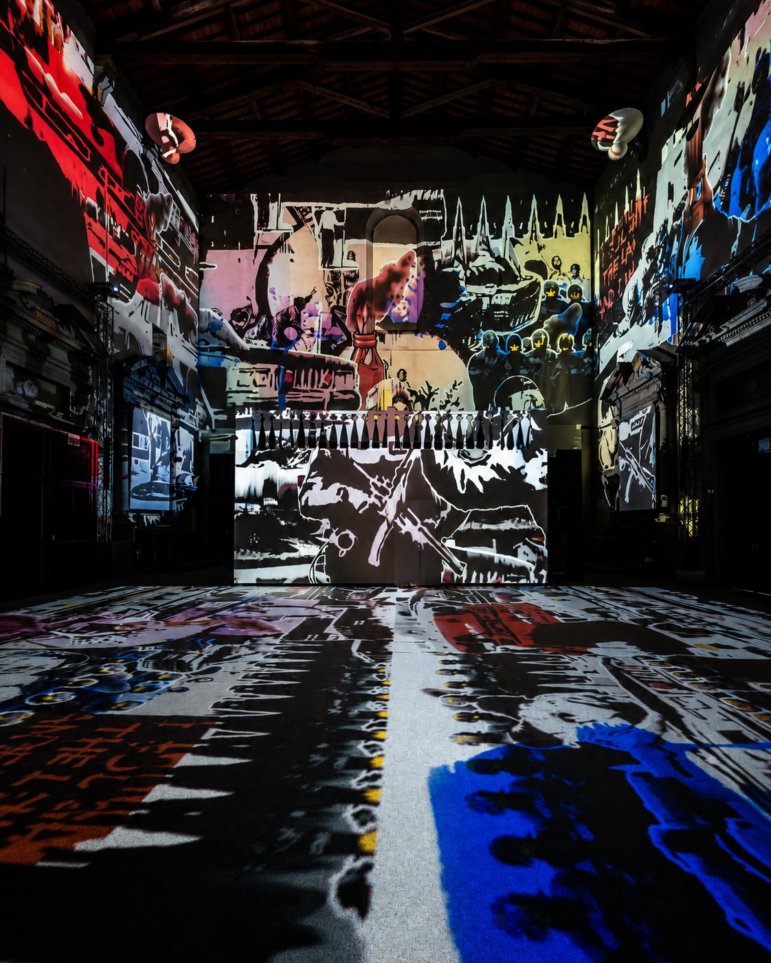 Inside Banksy, immersive exhibition in Cattedrale dell'Immagine