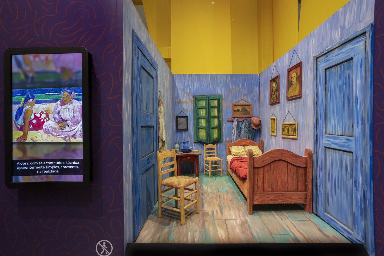 Van Gogh e seus Contemporâneos, immersive exhibition in Casa França-Brasil
