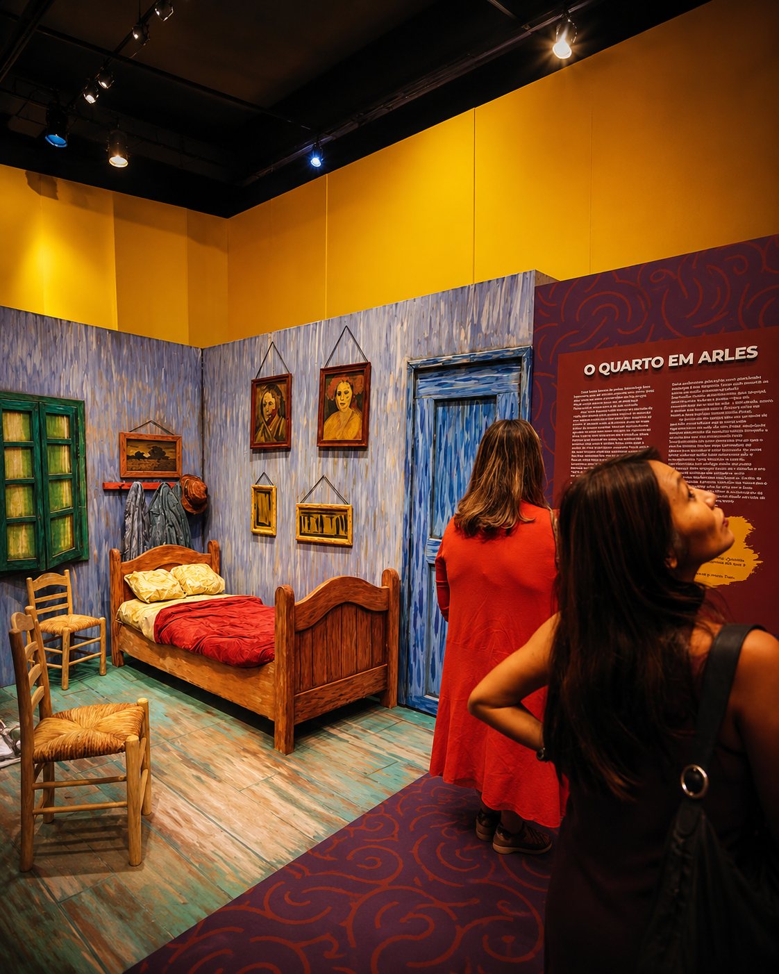 Van Gogh e seus Contemporâneos, immersive exhibition in Casa França-Brasil