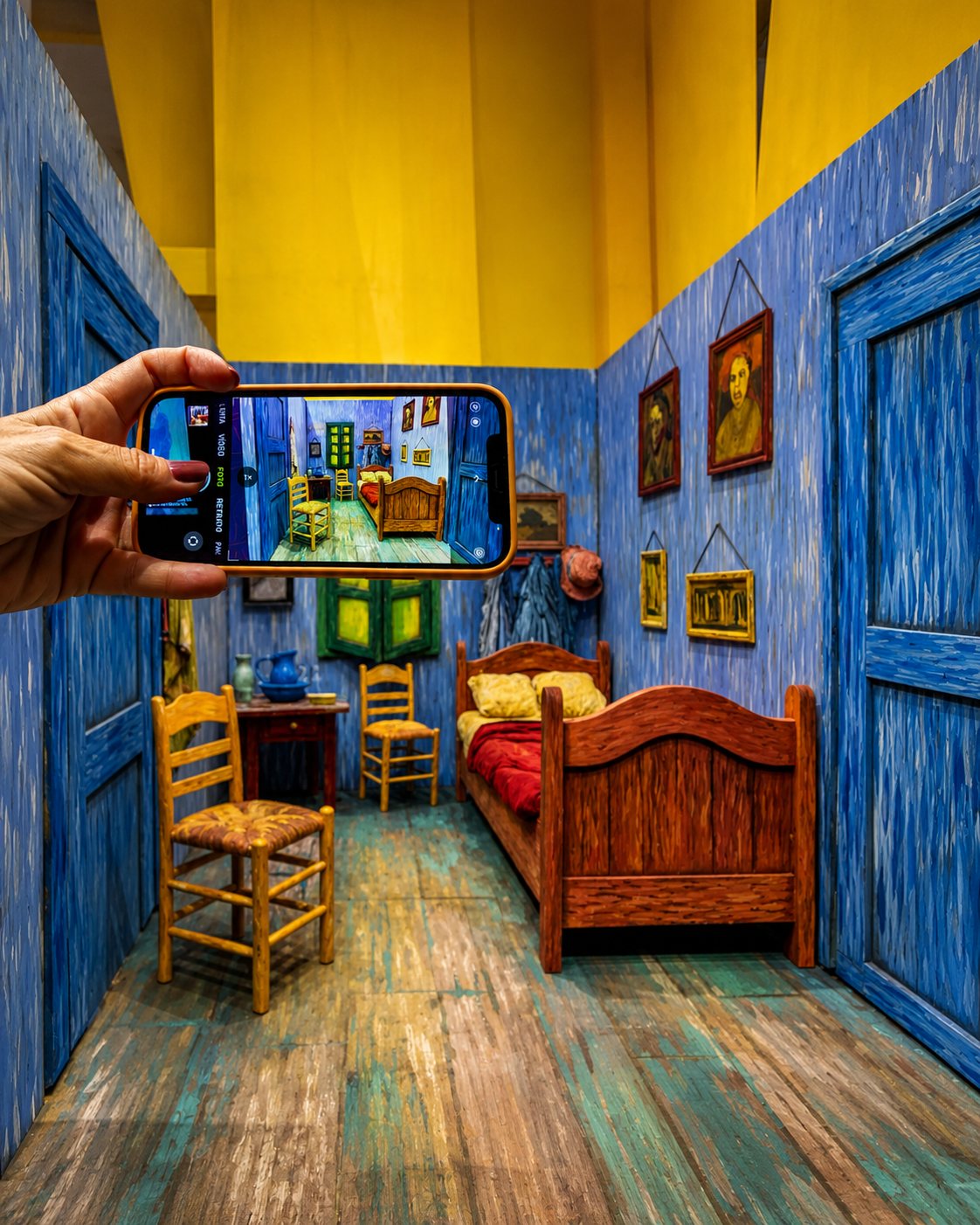 Van Gogh e seus Contemporâneos, immersive exhibition in Casa França-Brasil