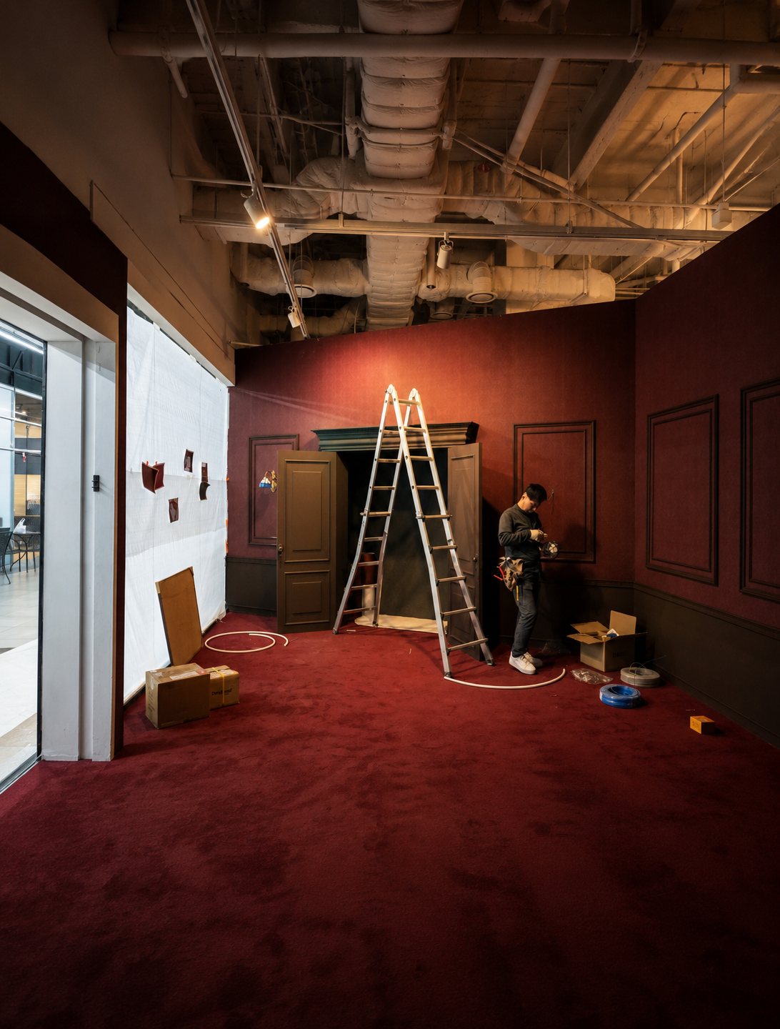 Cinema Paradiso, immersive exhibition in Galleria Foret