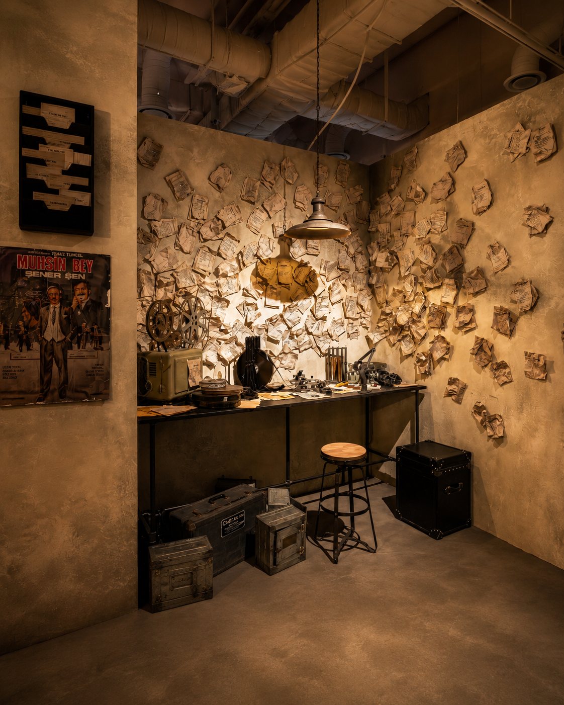 Cinema Paradiso, immersive exhibition in Galleria Foret