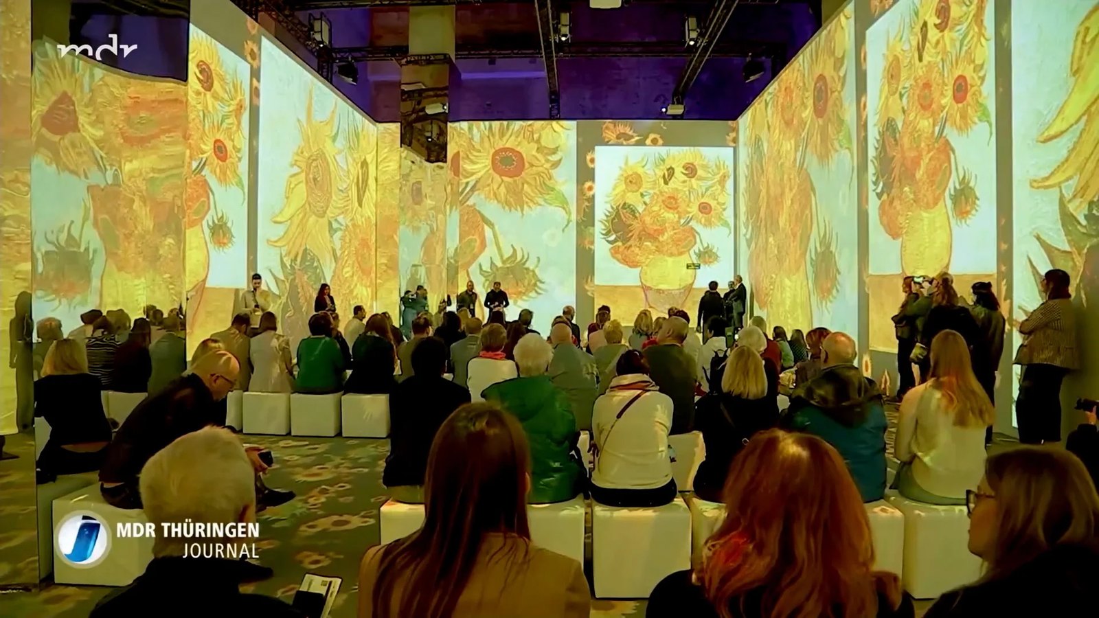 Inside Van Gogh, immersive exhibition in Zentralheize