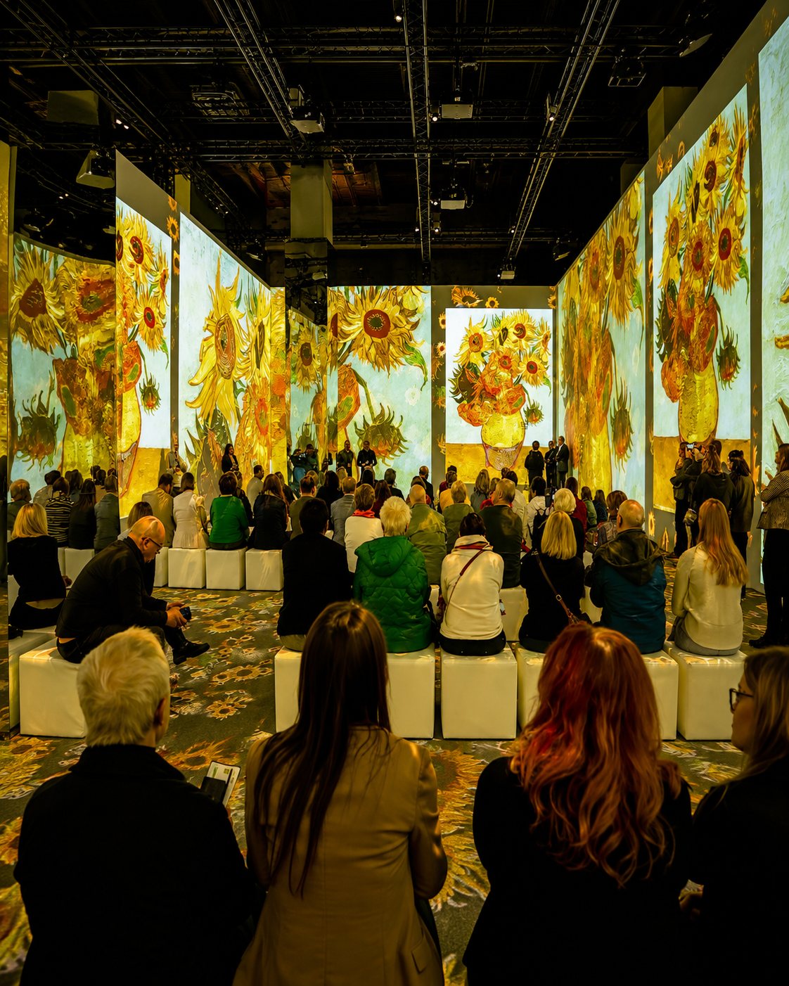 Inside Van Gogh, immersive exhibition in Zentralheize