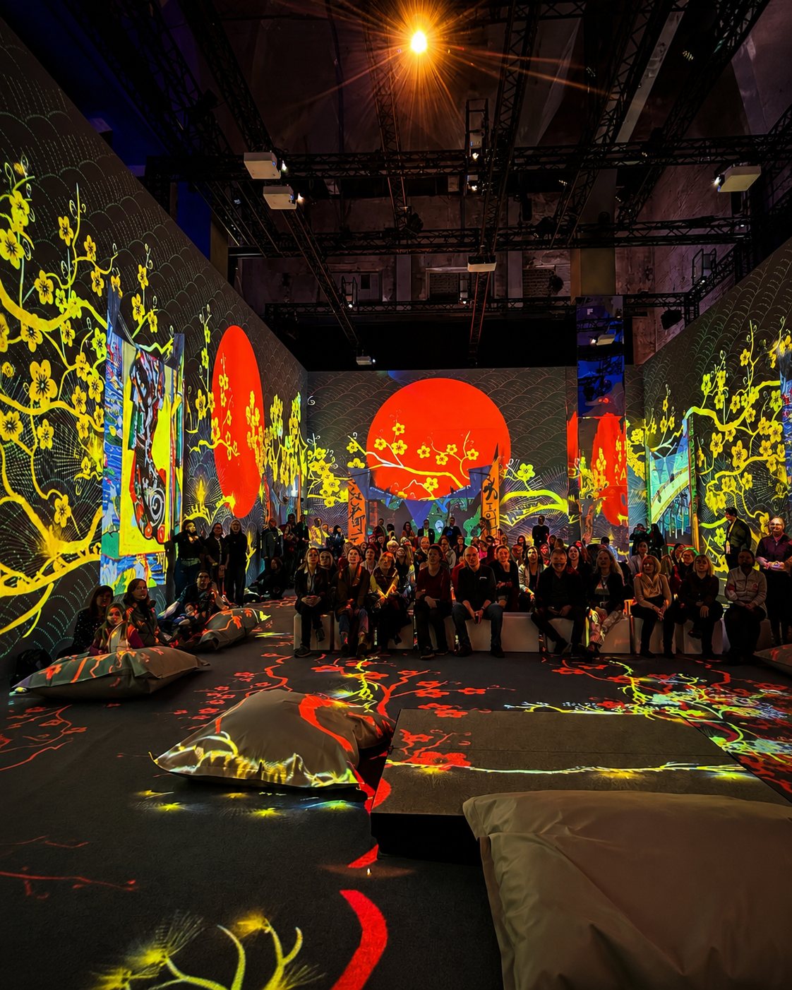 Inside Van Gogh, immersive exhibition in Zentralheize