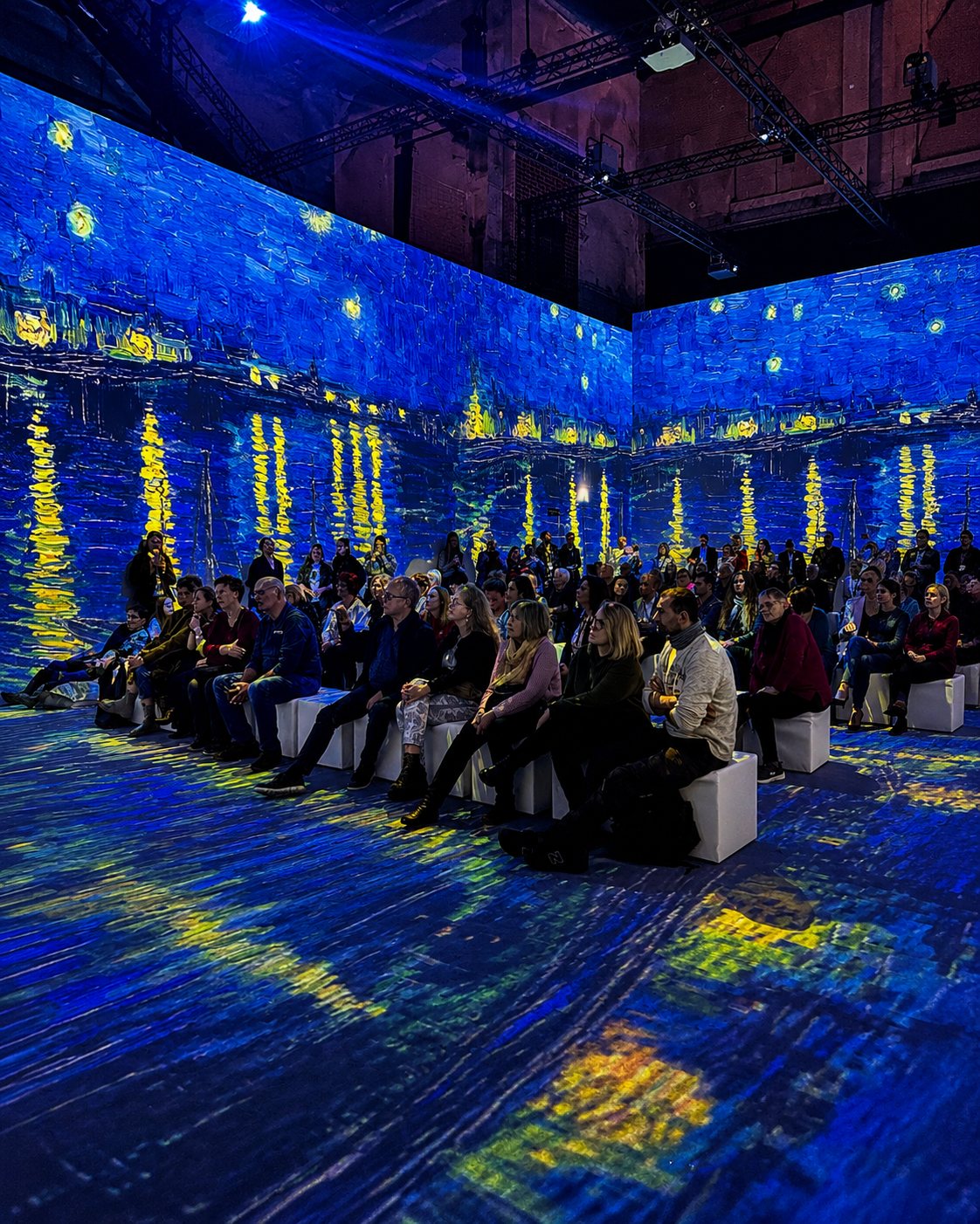 Inside Van Gogh, immersive exhibition in Zentralheize