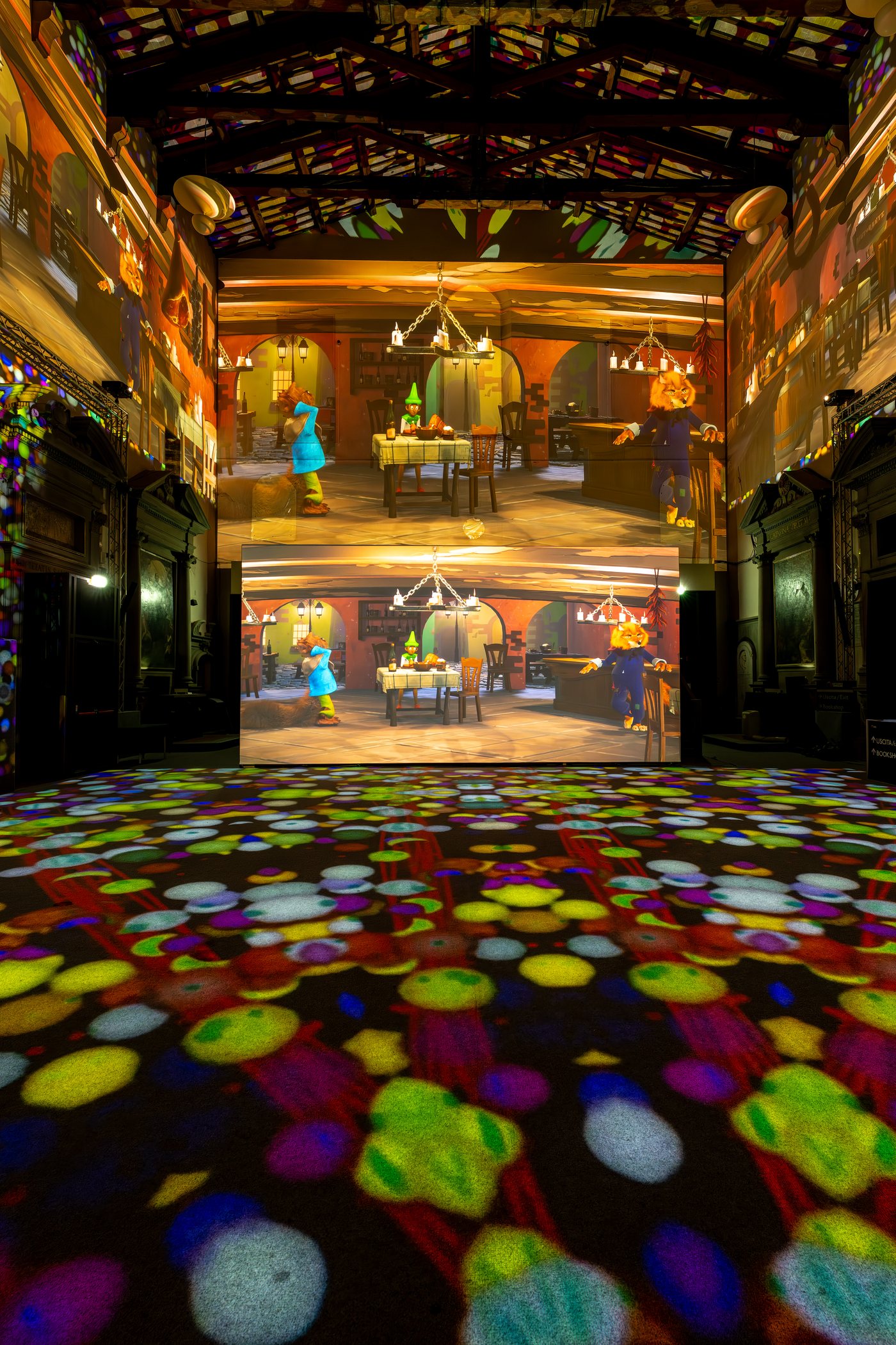 Inside Pinocchio, immersive exhibition in Cattedrale dell'Immagine