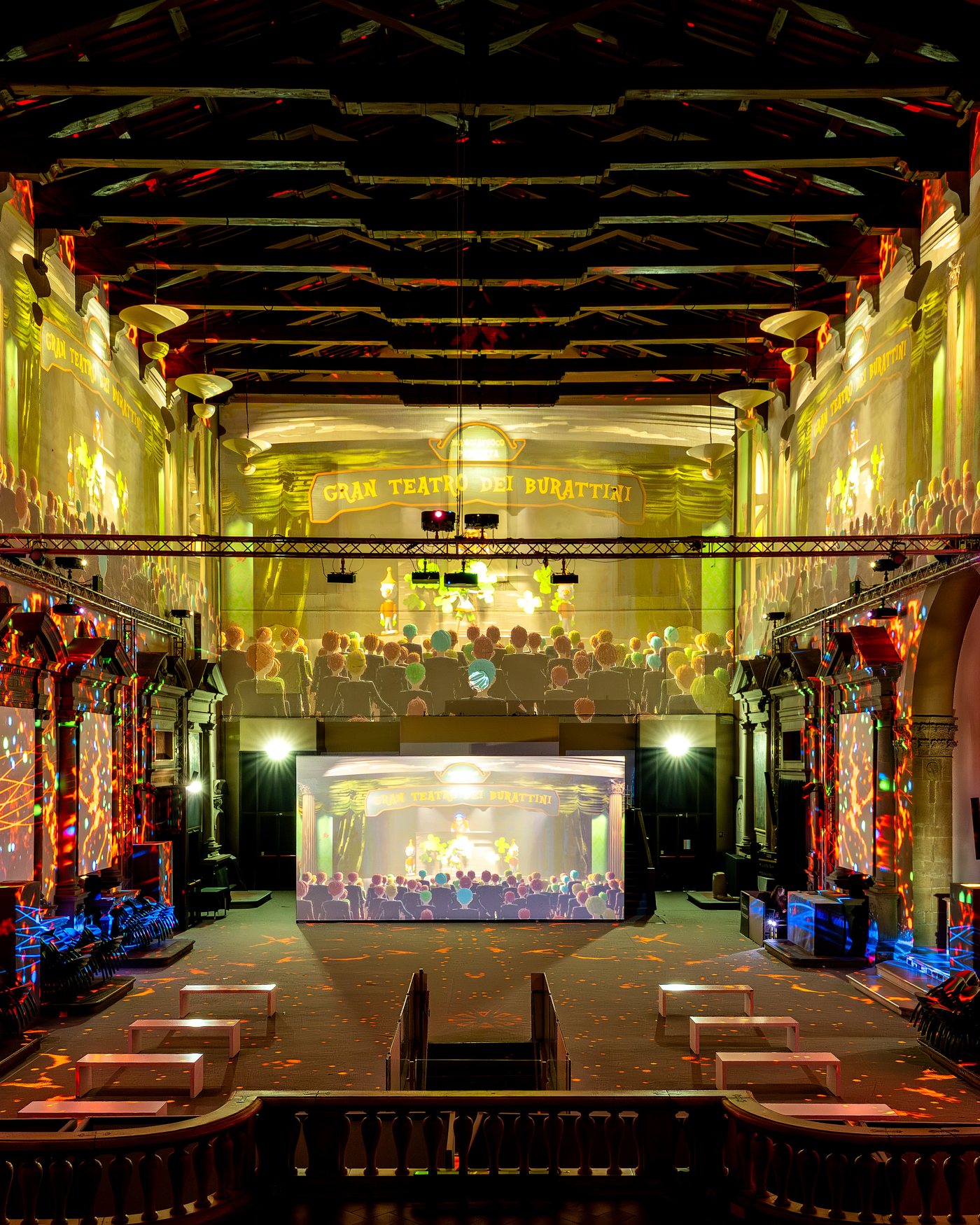 Inside Pinocchio, immersive exhibition in Cattedrale dell'Immagine